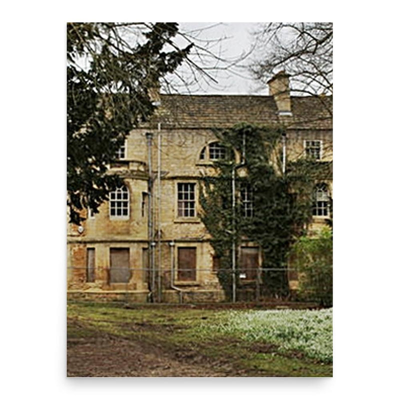 Charles Allanson poster print, in size 18x24 inches.