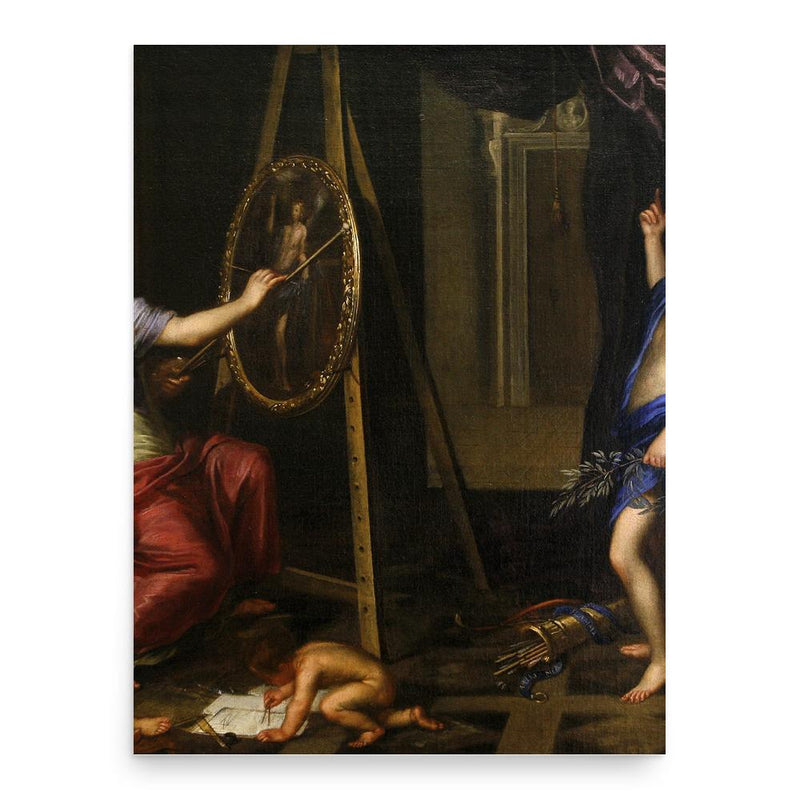 Charles Alphonse du Fresnoy poster print, in size 18x24 inches.