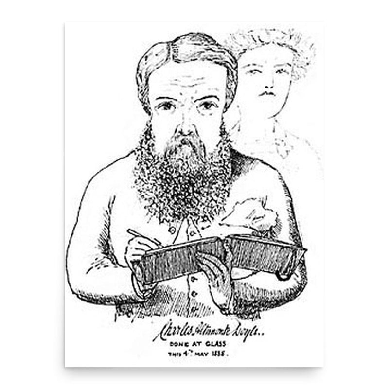 Charles Altamont Doyle poster print, in size 18x24 inches.