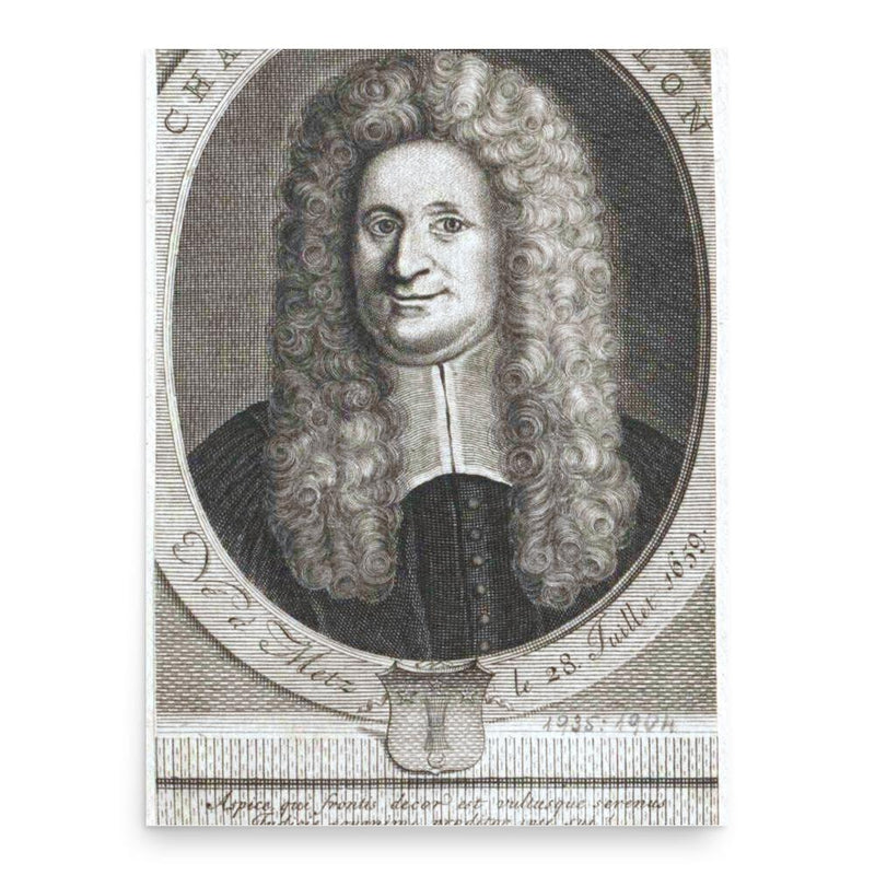 Charles Ancillon poster print, in size 18x24 inches.