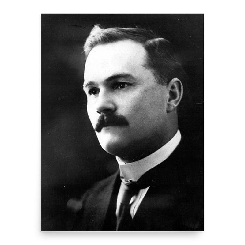 Charles Avery Dunning poster print, in size 18x24 inches.