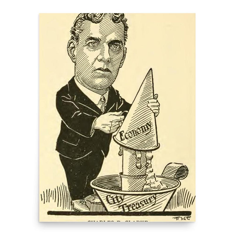 Charles Bailey Clarke poster print, in size 18x24 inches.