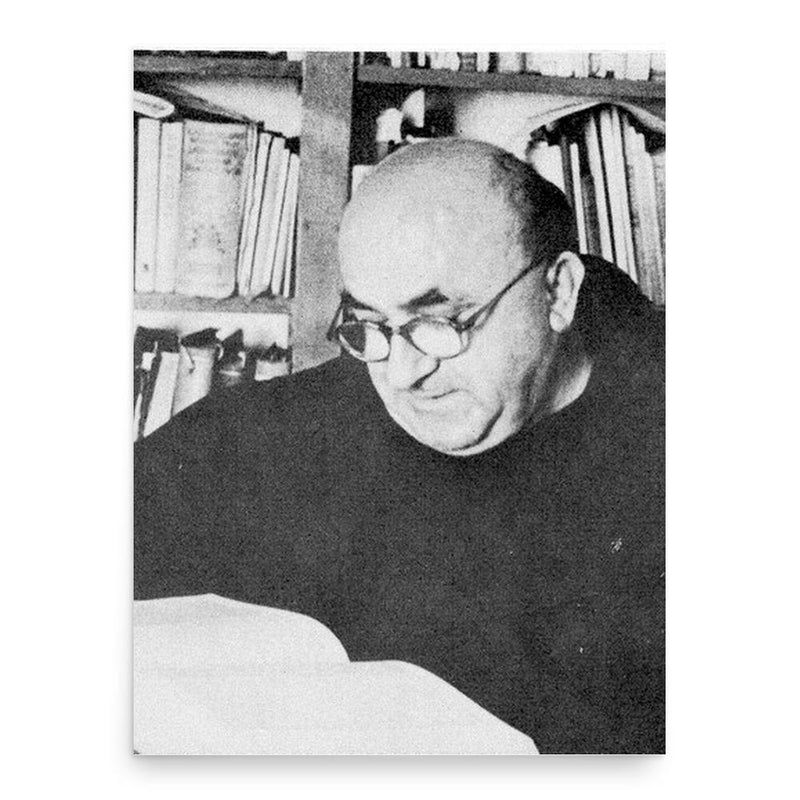 Charles Balic poster print, in size 18x24 inches.