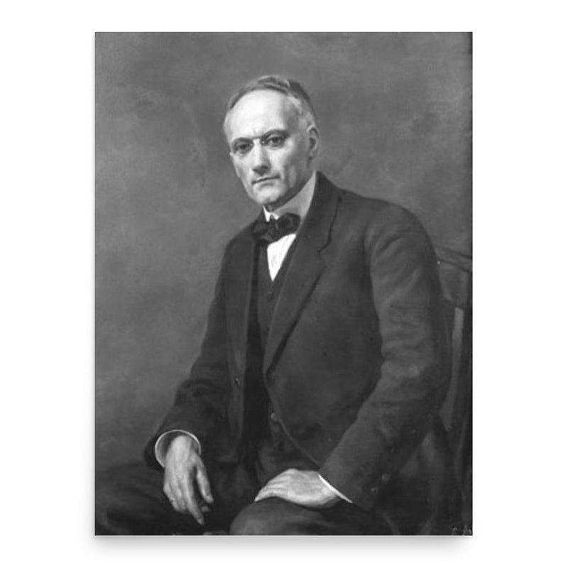 Charles Bally poster print, in size 18x24 inches.