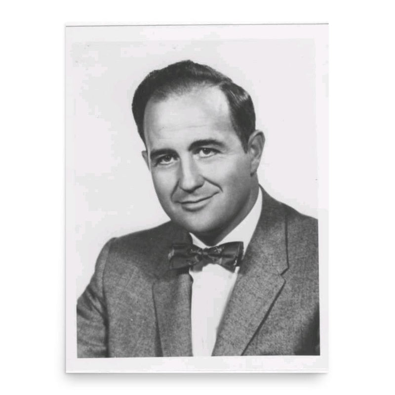 Charles Bartley poster print, in size 18x24 inches.