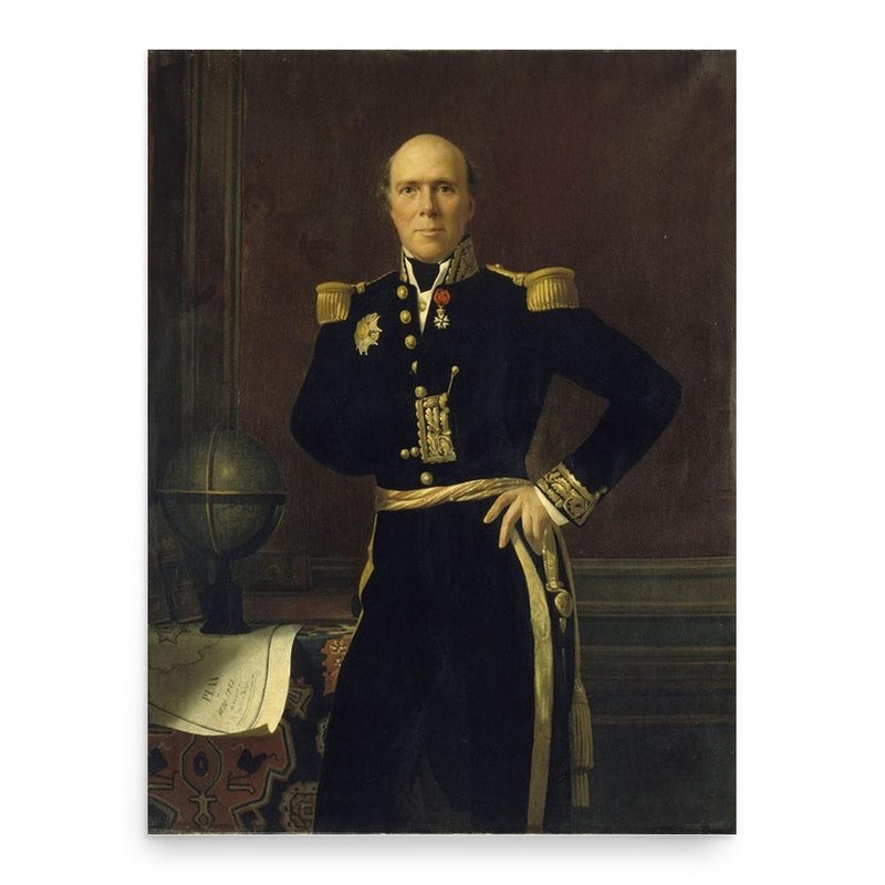 Charles Baudin poster print, in size 18x24 inches.