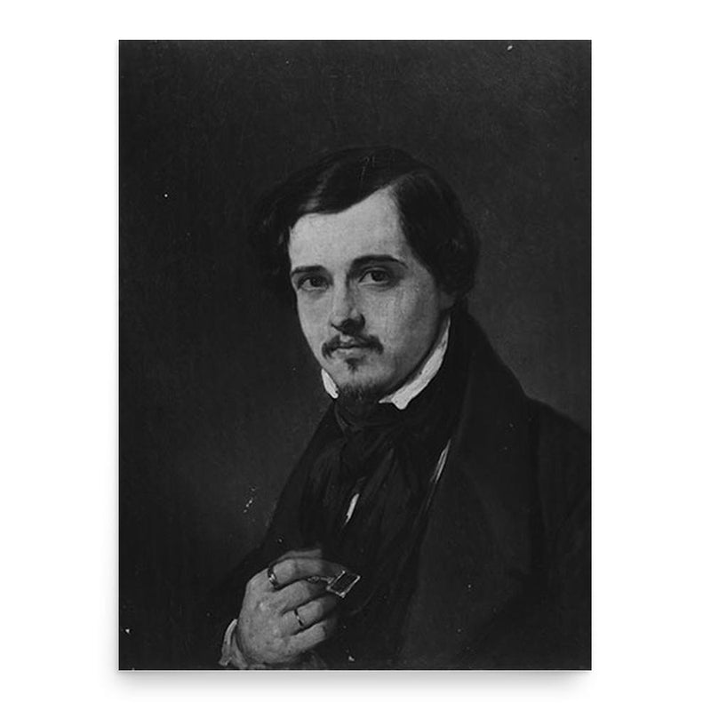 Charles Baugniet poster print, in size 18x24 inches.