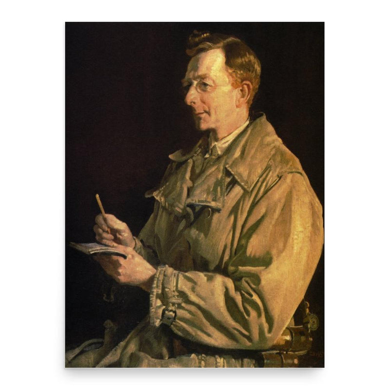 Charles Bean poster print, in size 18x24 inches.