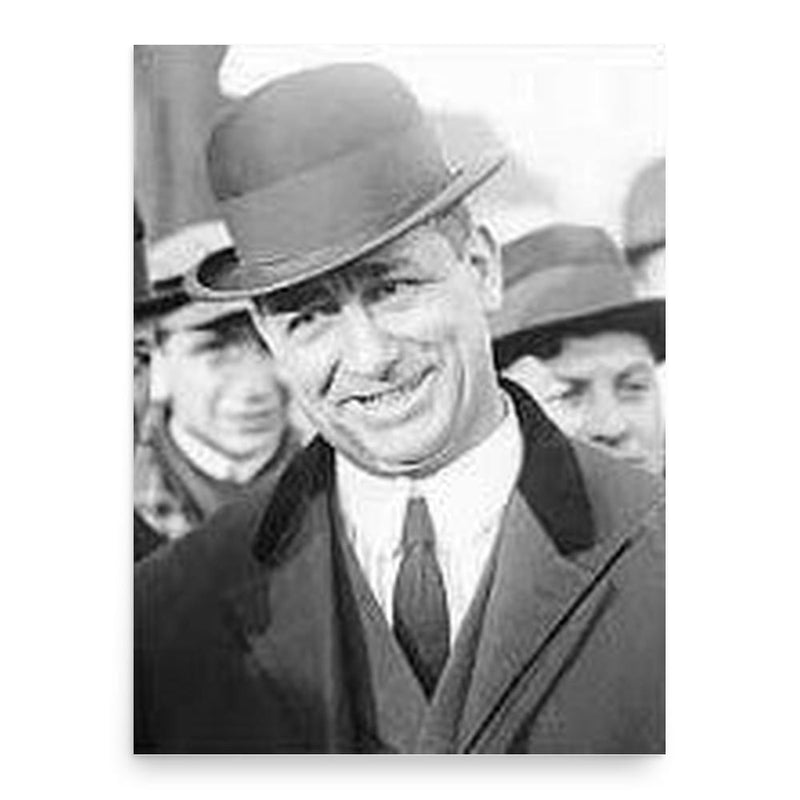 Charles Becker poster print, in size 18x24 inches.