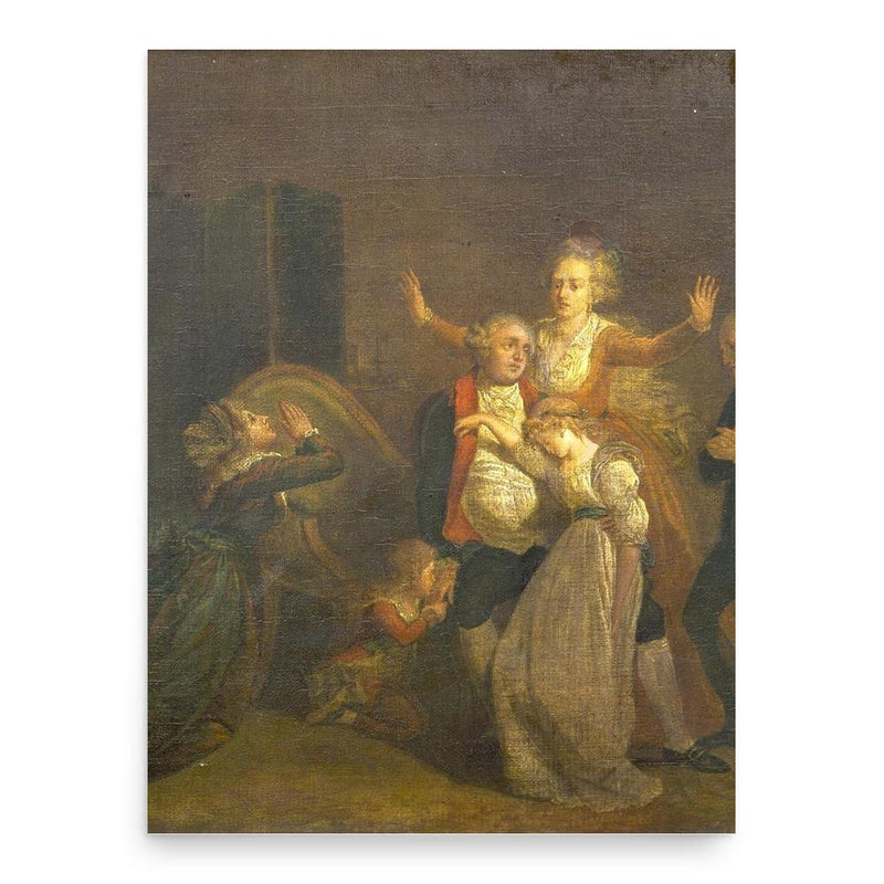 Charles Benazech poster print, in size 18x24 inches.