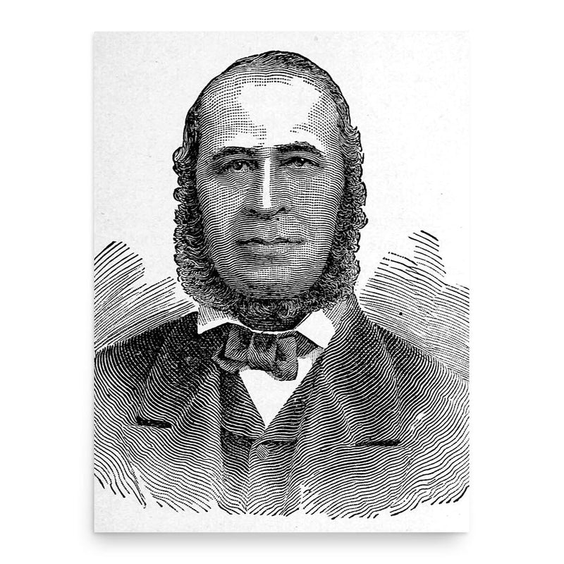 Charles Bennett Ray poster print, in size 18x24 inches.