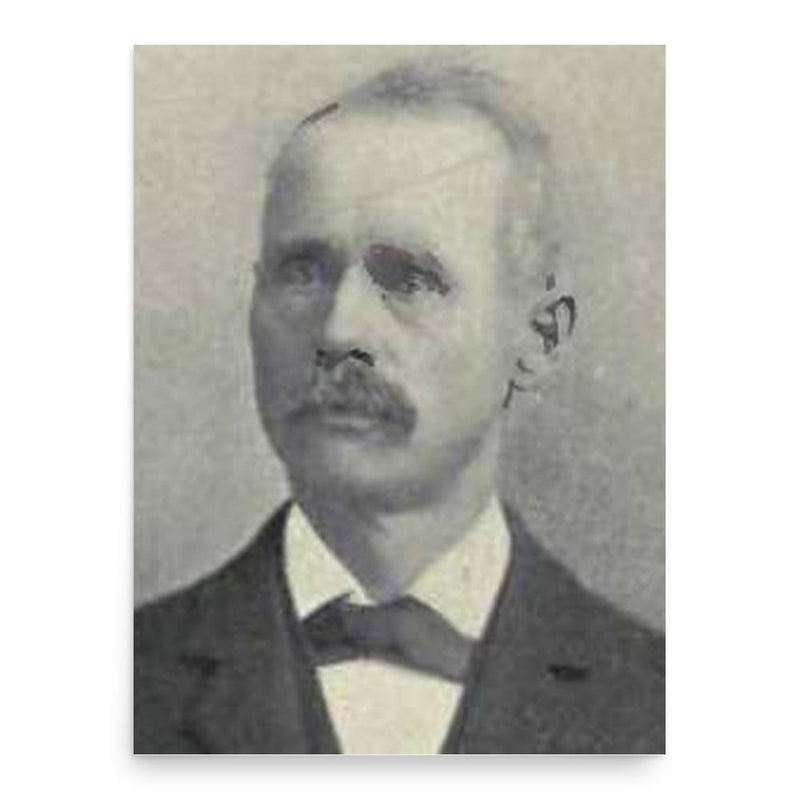 Charles Bernhard Heyd poster print, in size 18x24 inches.