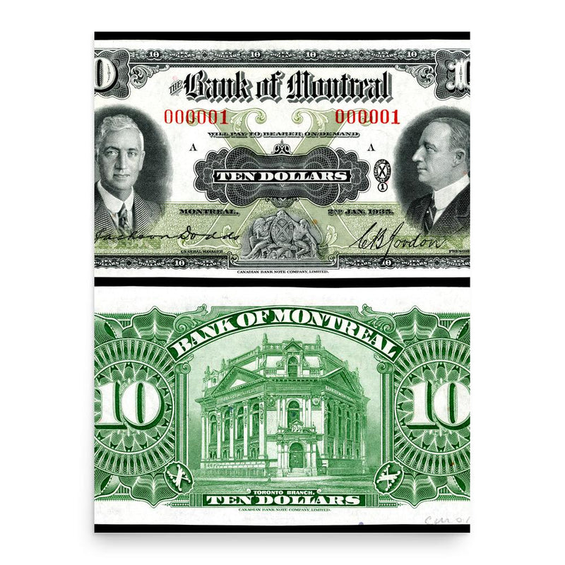 Charles Blair Gordon poster print, in size 18x24 inches.