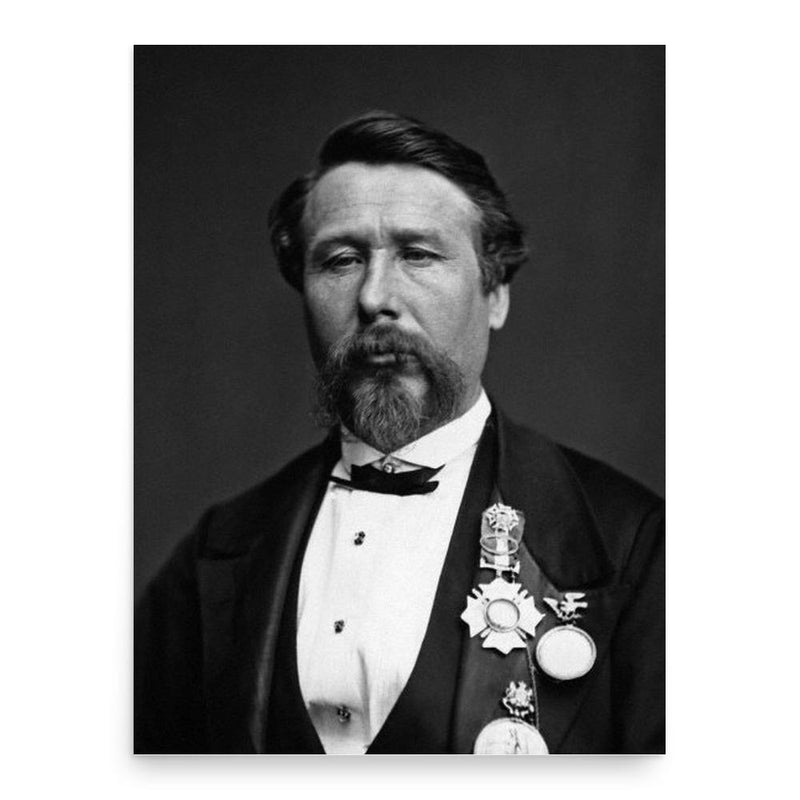 Charles Blondin poster print, in size 18x24 inches.