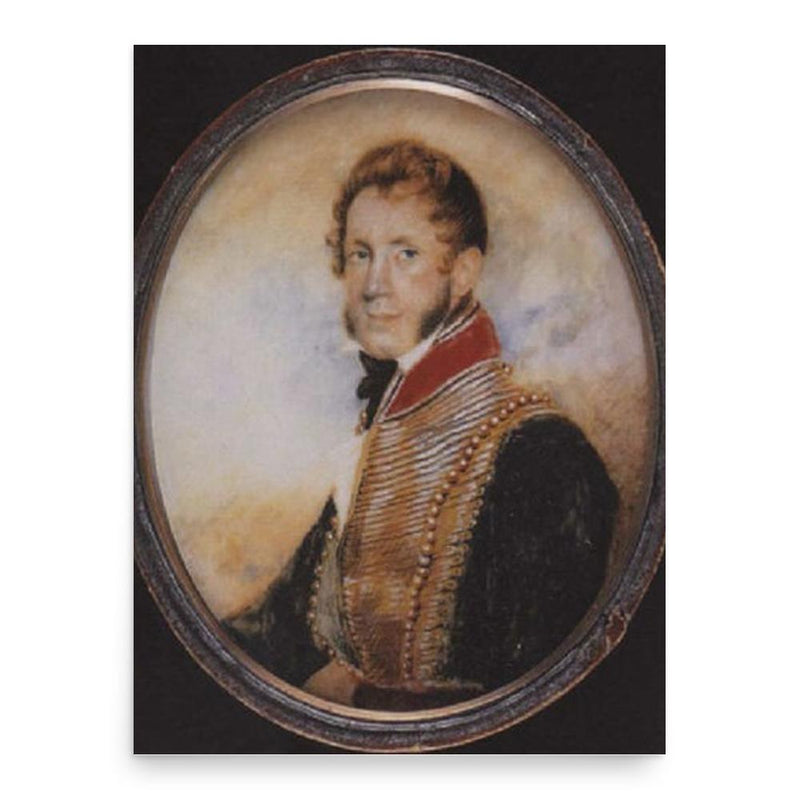 Charles Boileau Elliott poster print, in size 18x24 inches.