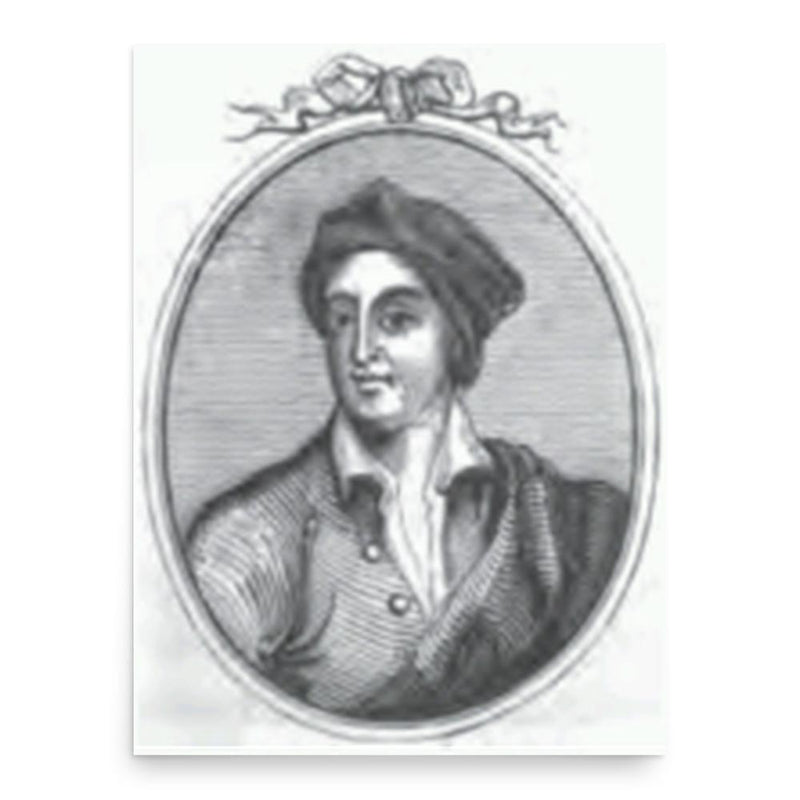 Charles Boit poster print, in size 18x24 inches.