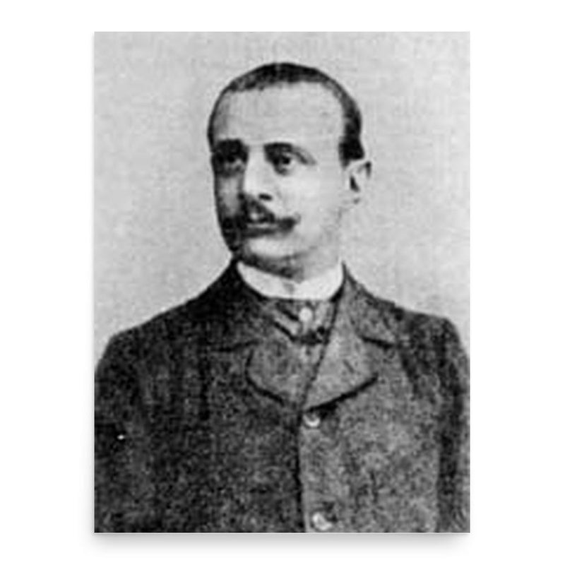 Charles Bordes poster print, in size 18x24 inches.