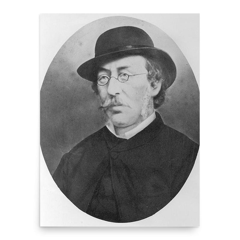 Charles Borlase poster print, in size 18x24 inches.