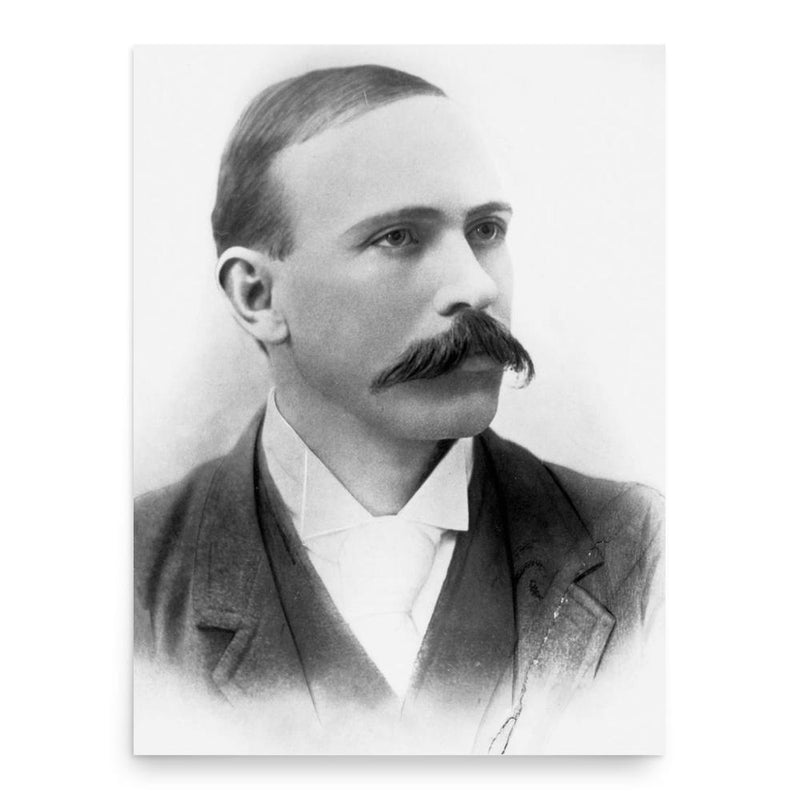 Charles Borromeo Fitzgerald poster print, in size 18x24 inches.