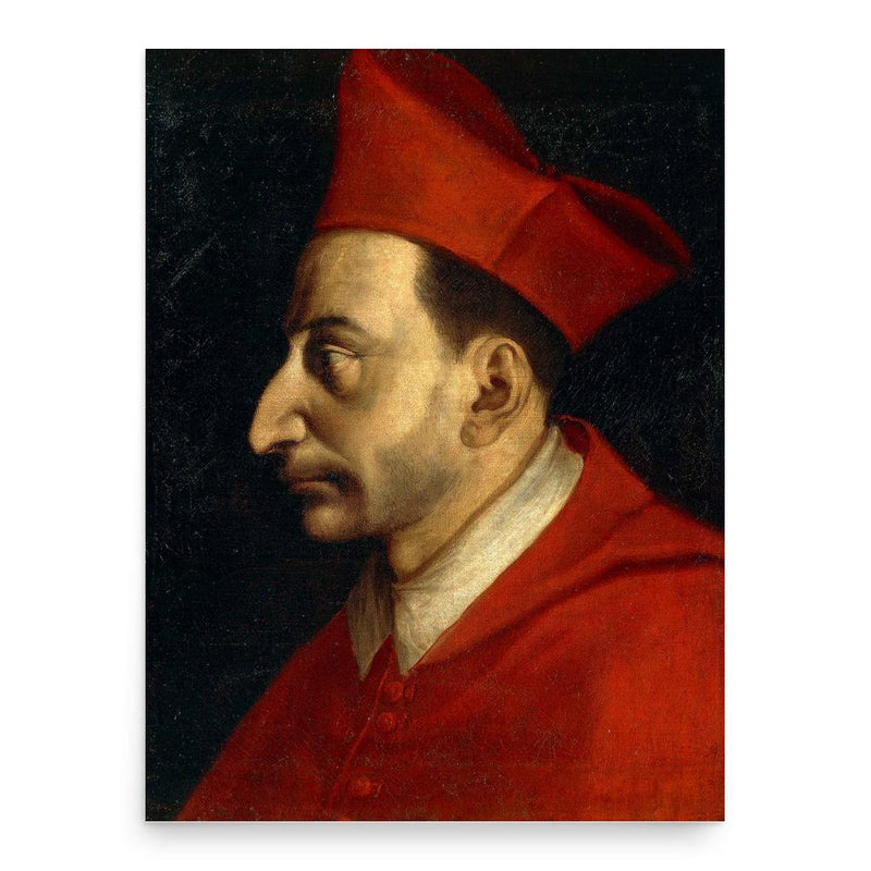 Charles Borromeo poster print, in size 18x24 inches.