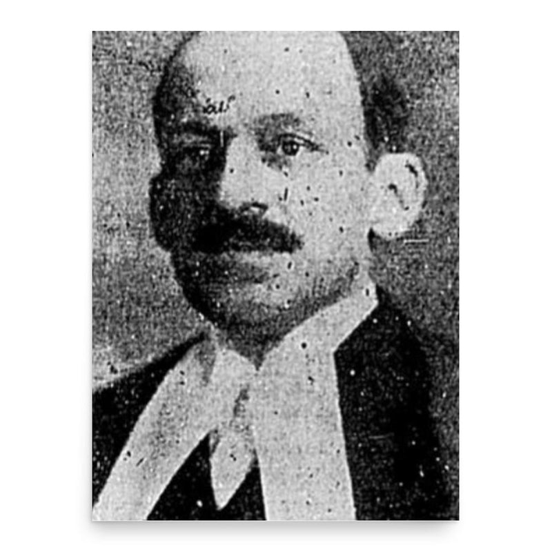 Charles Bourgeois poster print, in size 18x24 inches.