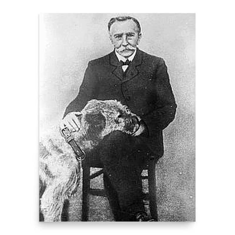 Charles Bourseul poster print, in size 18x24 inches.