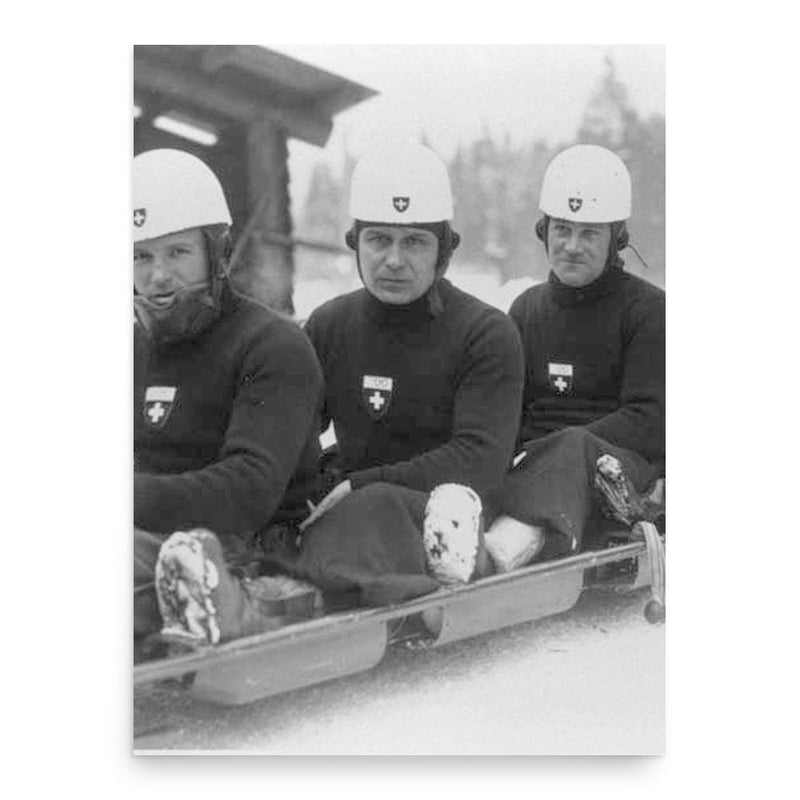 Charles Bouvier poster print, in size 18x24 inches.