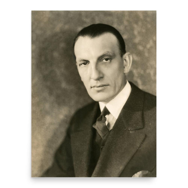 Charles Brabin poster print, in size 18x24 inches.