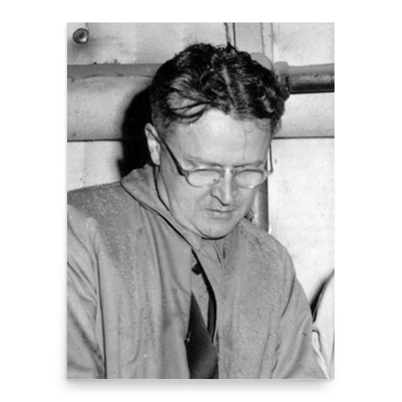 Charles Brackett poster print, in size 18x24 inches.