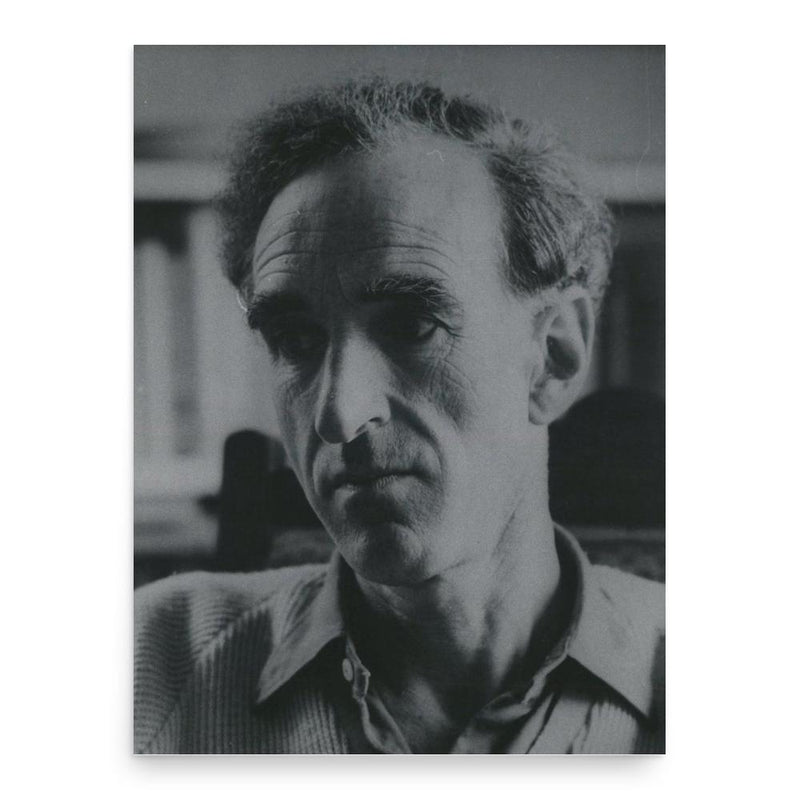 Charles Brasch poster print, in size 18x24 inches.