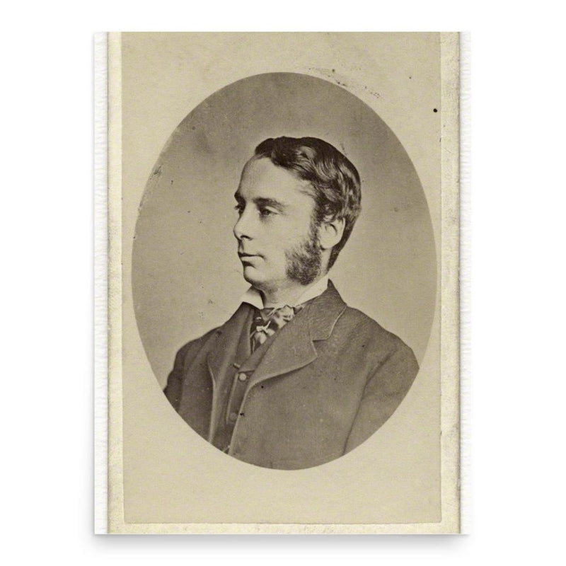 Charles Bravo poster print, in size 18x24 inches.