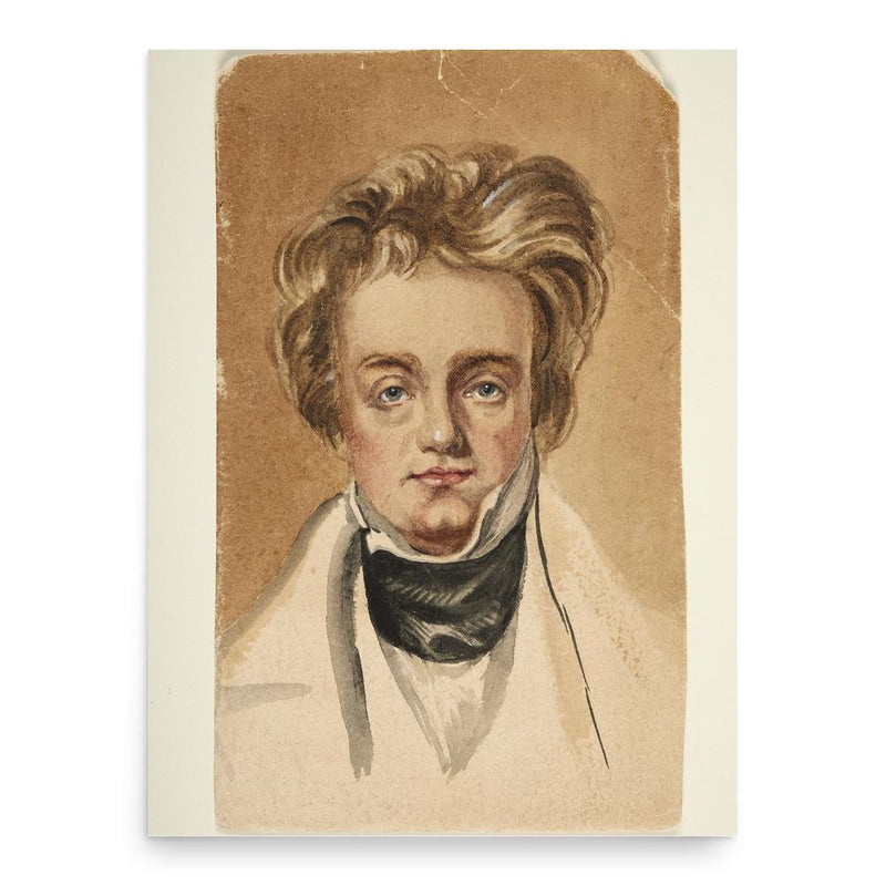 Charles Bray poster print, in size 18x24 inches.