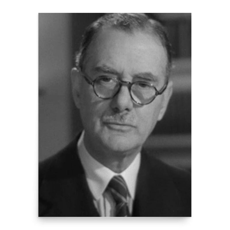 Charles Bressey poster print, in size 18x24 inches.