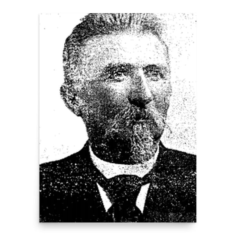 Charles Brode poster print, in size 18x24 inches.