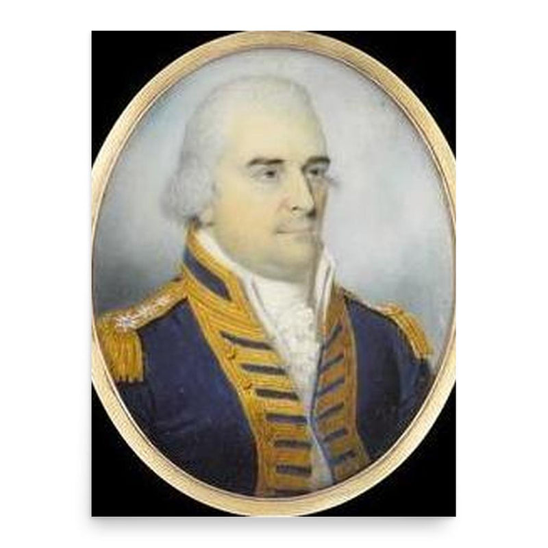 Charles Buckner poster print, in size 18x24 inches.