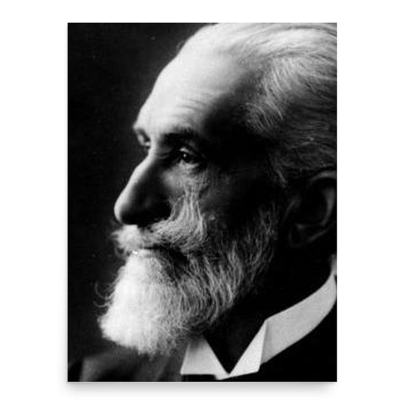 Charles Buls poster print, in size 18x24 inches.