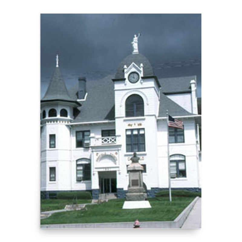 Charles Burggraf poster print, in size 18x24 inches.