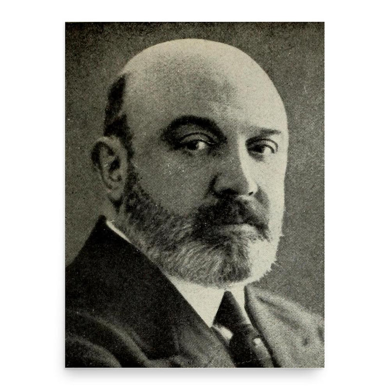 Charles Burguet poster print, in size 18x24 inches.