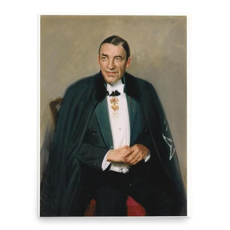 Charles Burke Elbrick poster print, in size 18x24 inches.