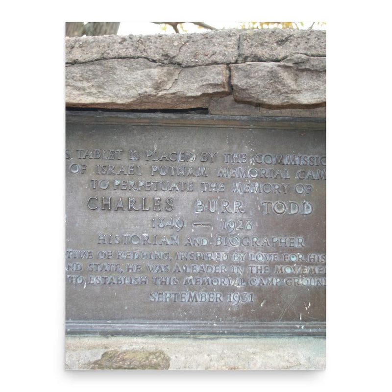 Charles Burr Todd poster print, in size 18x24 inches.