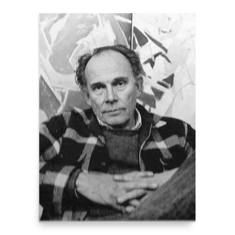 Charles Cajori poster print, in size 18x24 inches.