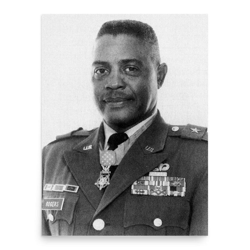 Charles Calvin Rogers poster print, in size 18x24 inches.