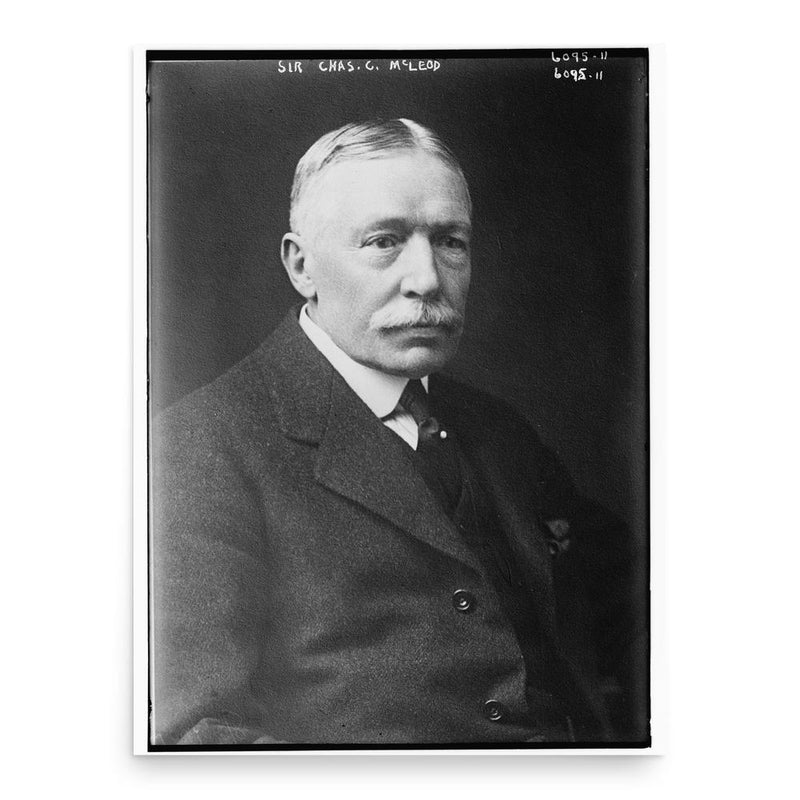 Charles Campbell MacLeod poster print, in size 18x24 inches.