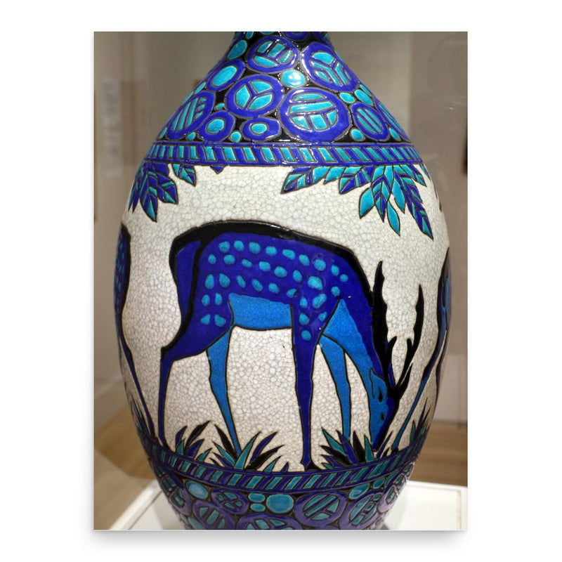 Charles Catteau poster print, in size 18x24 inches.