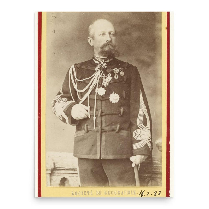 Charles Chanoine poster print, in size 18x24 inches.