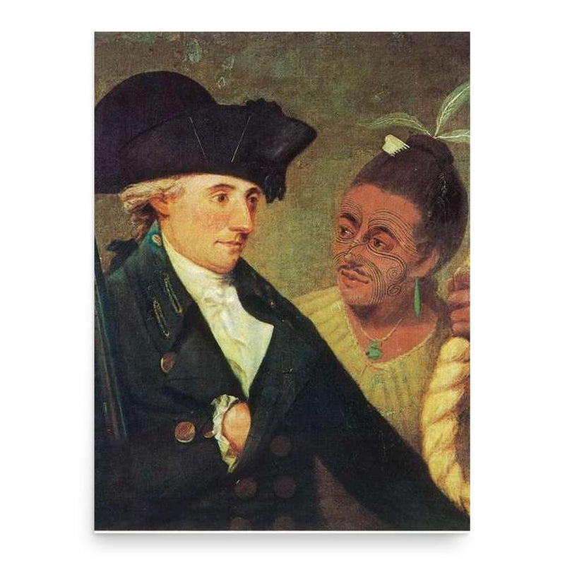 Charles Clerke poster print, in size 18x24 inches.