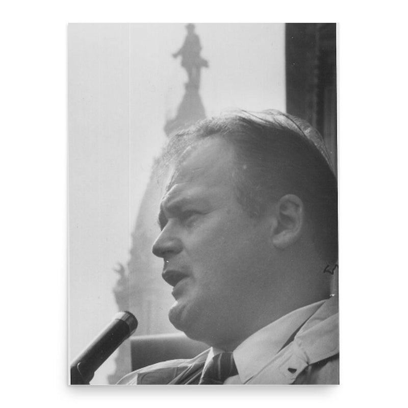 Charles Coates Walker poster print, in size 18x24 inches.