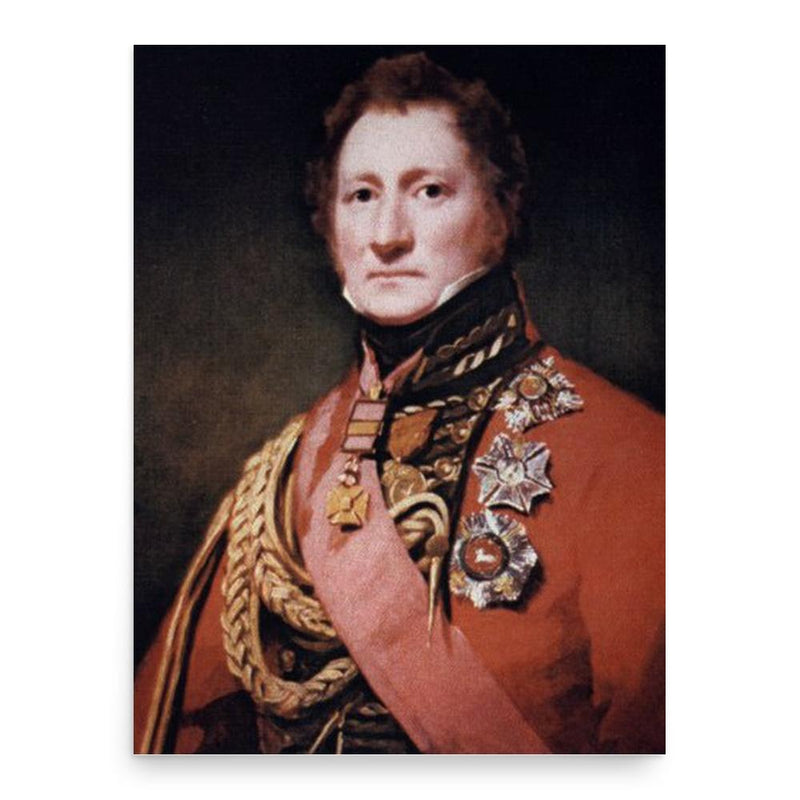 Charles Colville poster print, in size 18x24 inches.