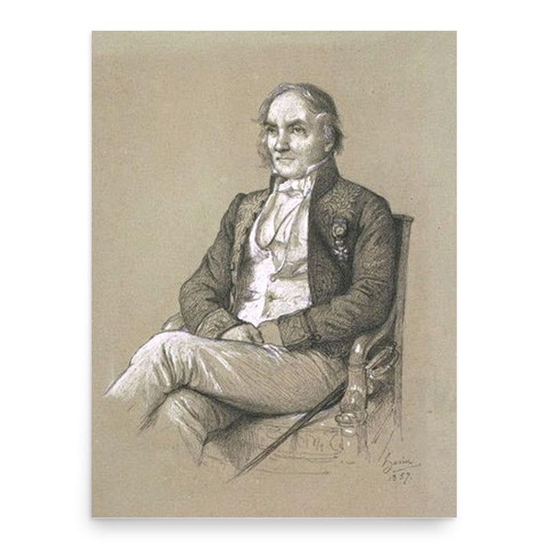 Charles Combes poster print, in size 18x24 inches.