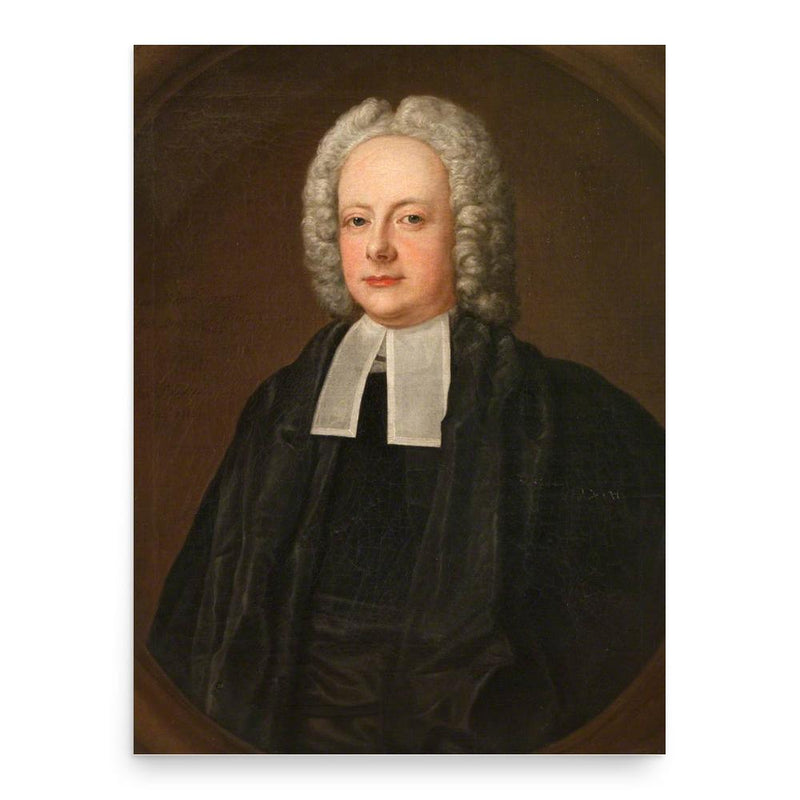 Charles Congreve poster print, in size 18x24 inches.